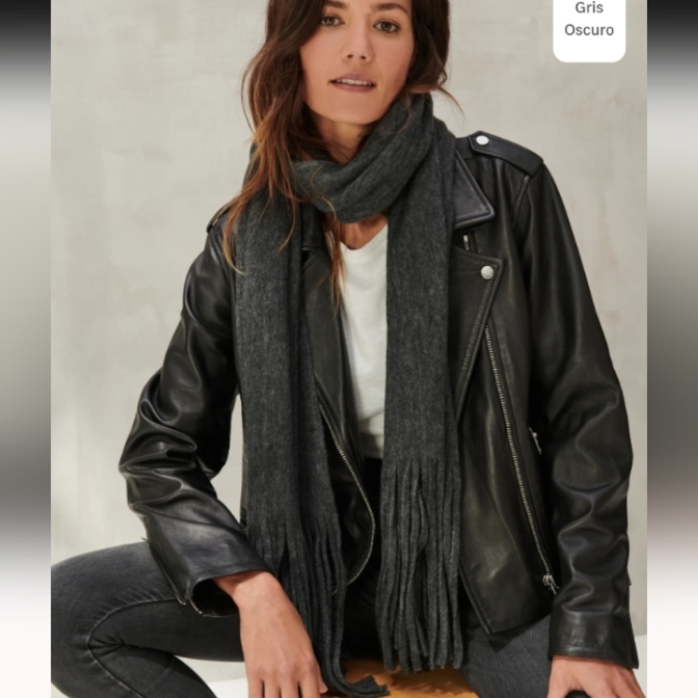 Lucky Brand Charcoal Scarf